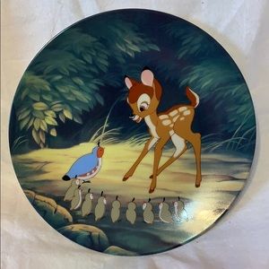 PLATE #4 Knowles Disney’s Bambi’s Morning Greetings Collectible Plate